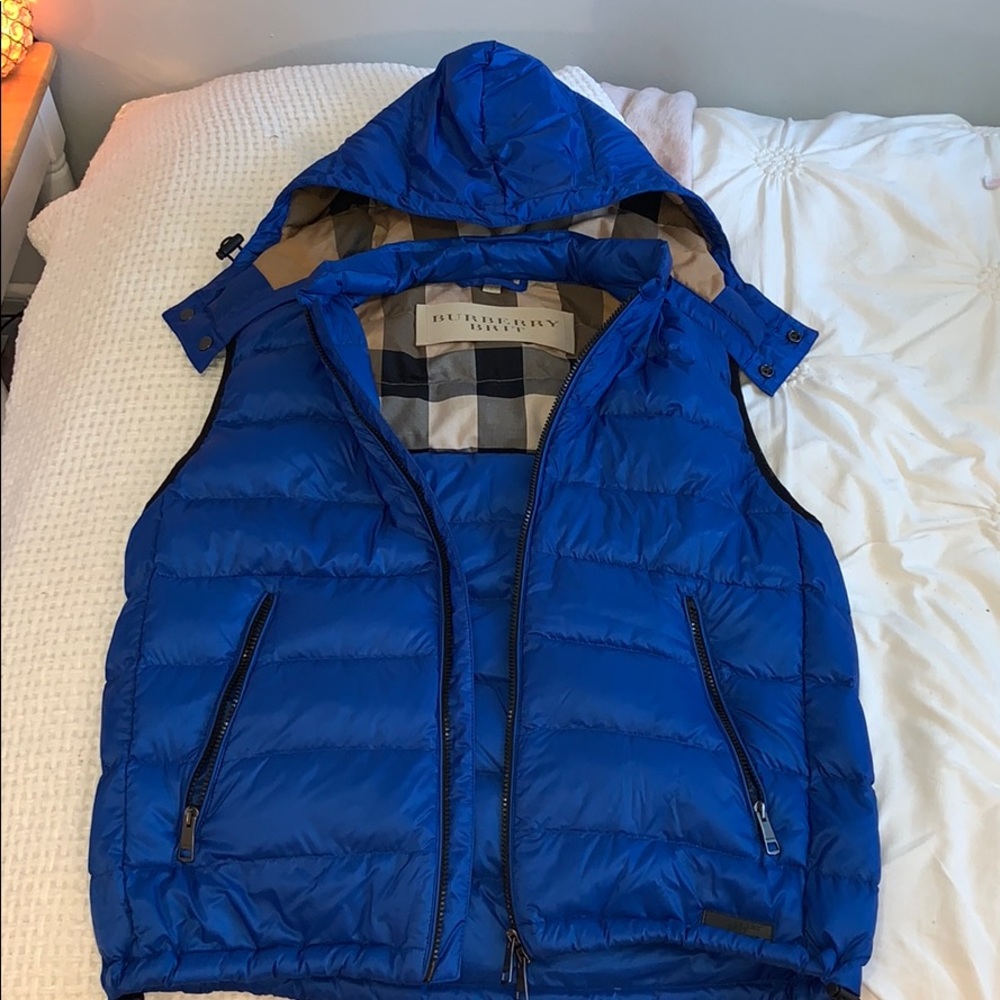 Burberry Vest Royal Blue